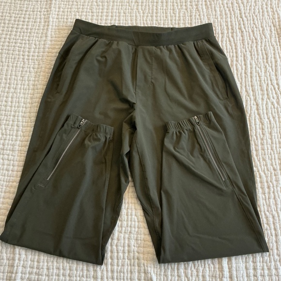 Lululemon Surge Jogger *shorter* (Dark Olive, Large) - Picture 2 of 4